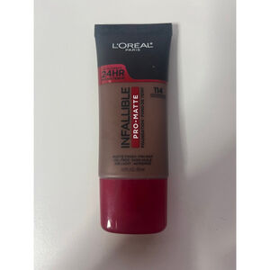 L'Oreal‎ Infallible Pro-Matte Foundation - Rich Chocolate Shade 114